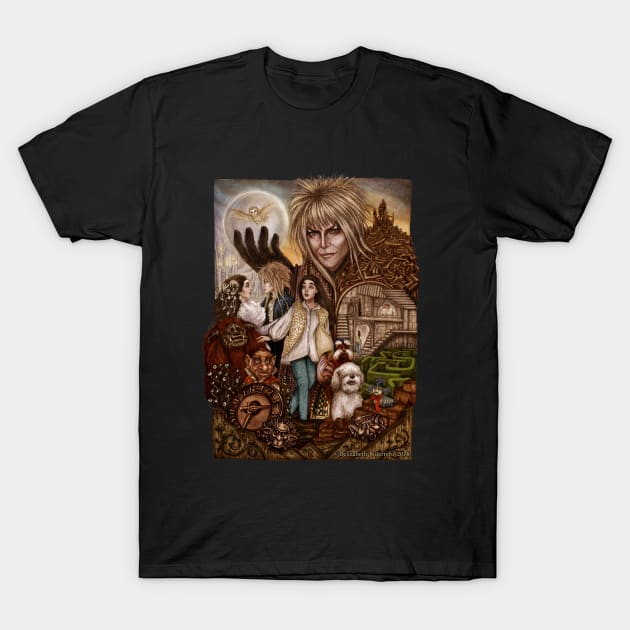 Labyrinth T-Shirt by belizabethg